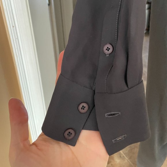 Yigal Azrouël Long sleeve fitted Grey Dress - Picture 5 of 8